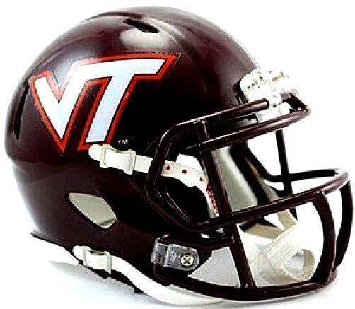 Virginia Tech Hokies Speed Mini Helmet - 757 Sports Collectibles