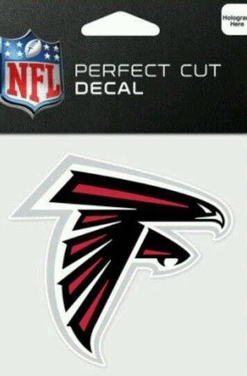 Atlanta Falcons Perfect Cut 4x4 Diecut Decal - 757 Sports Collectibles