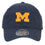 NCAA Zephyr Michigan Wolverines Sun Buckle Hat Cap Blue Curved Bill