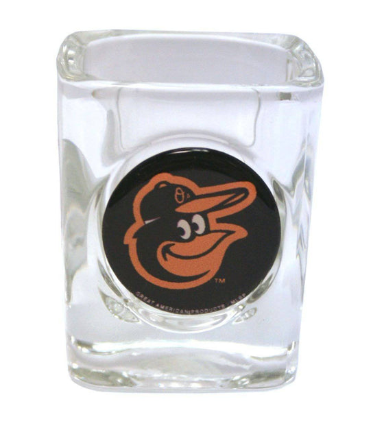 MLB Baltimore Orioles Square Shot Glass - 2oz - 757 Sports Collectibles