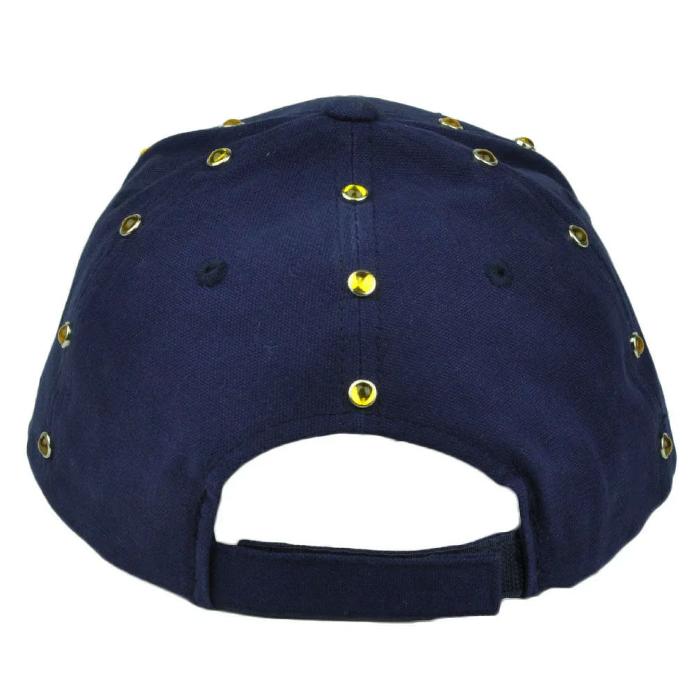 NCAA American Needle California Cal Golden Bears Hat Cap Navy Blue Gems