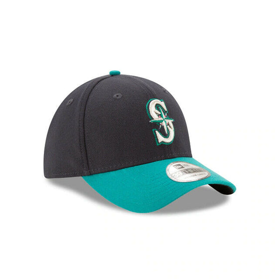 Seattle Mariners MLB New Era "Team Classic" 39THIRTY Flex Hat-Blue/Teal - 757 Sports Collectibles