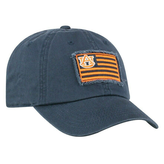 Auburn Tigers Hat Team Cap Adjustable Strap One Size Fits Most With Logo Flag