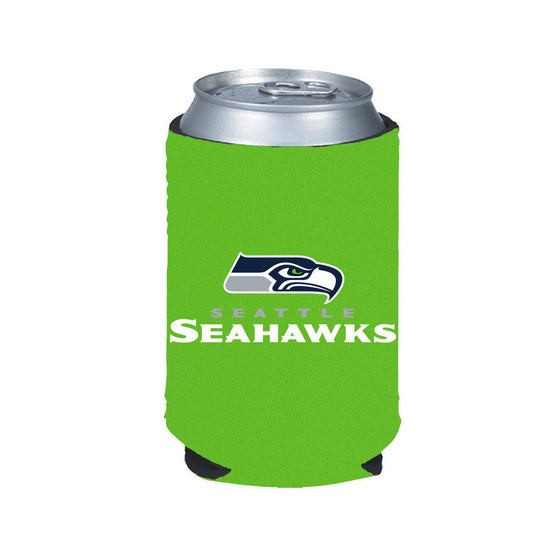 NFL Seattle Seahawks Kolder Can Koozie Cooler - Neon - 757 Sports Collectibles