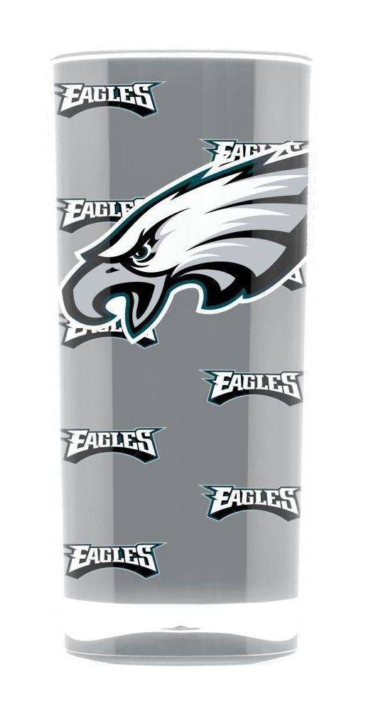 NFL Philadelphia Eagles 16oz Square Insulated Acrylic Tumbler - 757 Sports Collectibles