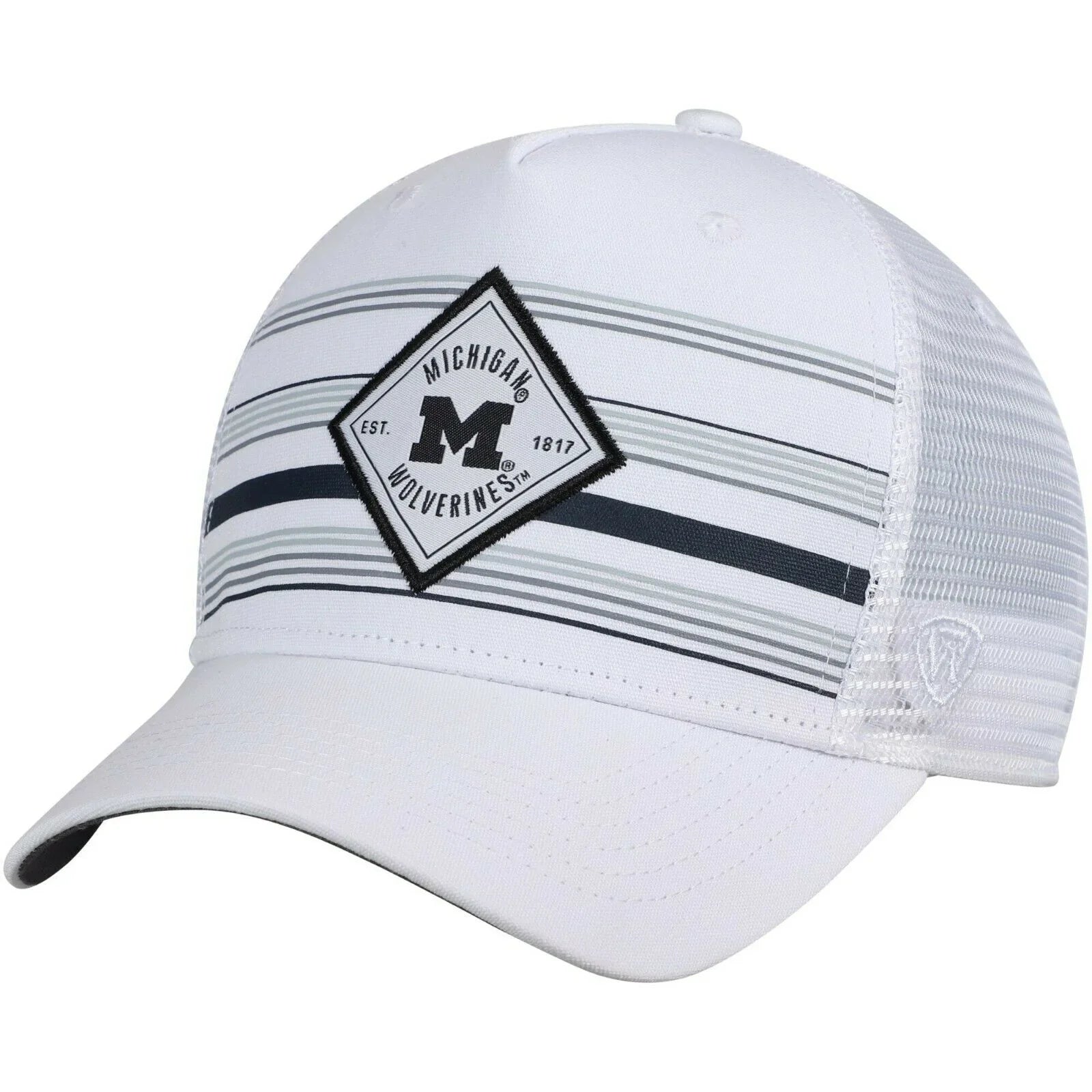 Michigan Wolverines Hat Cap Snapback Trucker Mesh Adjustable Licensed NWT