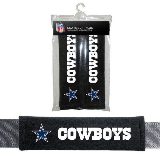 NFL Dallas Cowboys Seat Belt Pad (Pack of 2) - 757 Sports Collectibles