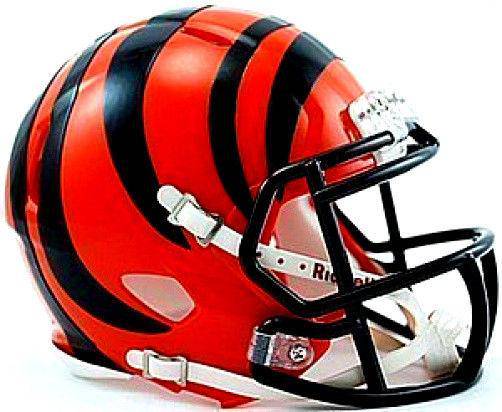 Cincinnati Bengals NFL Speed Mini Helmet - 757 Sports Collectibles