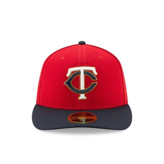 Minnesota Twins New Era MLB On-Field Low Profile ALT 2 59FIFTY Fitted Hat-Red - 757 Sports Collectibles