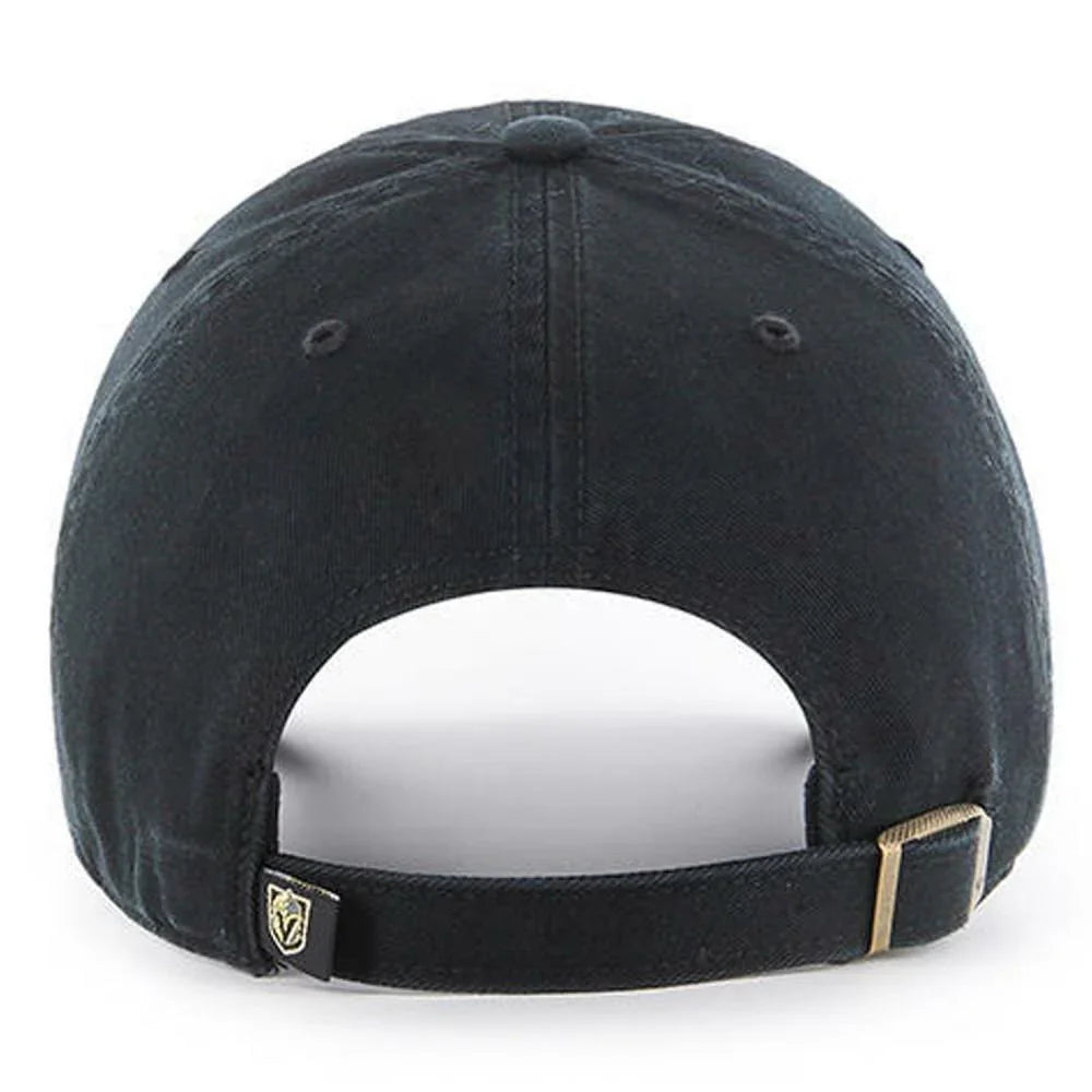 Las Vegas Golden Knights 47 Brand CLEAN UP Adjustable Dad's NHL Cap - Black