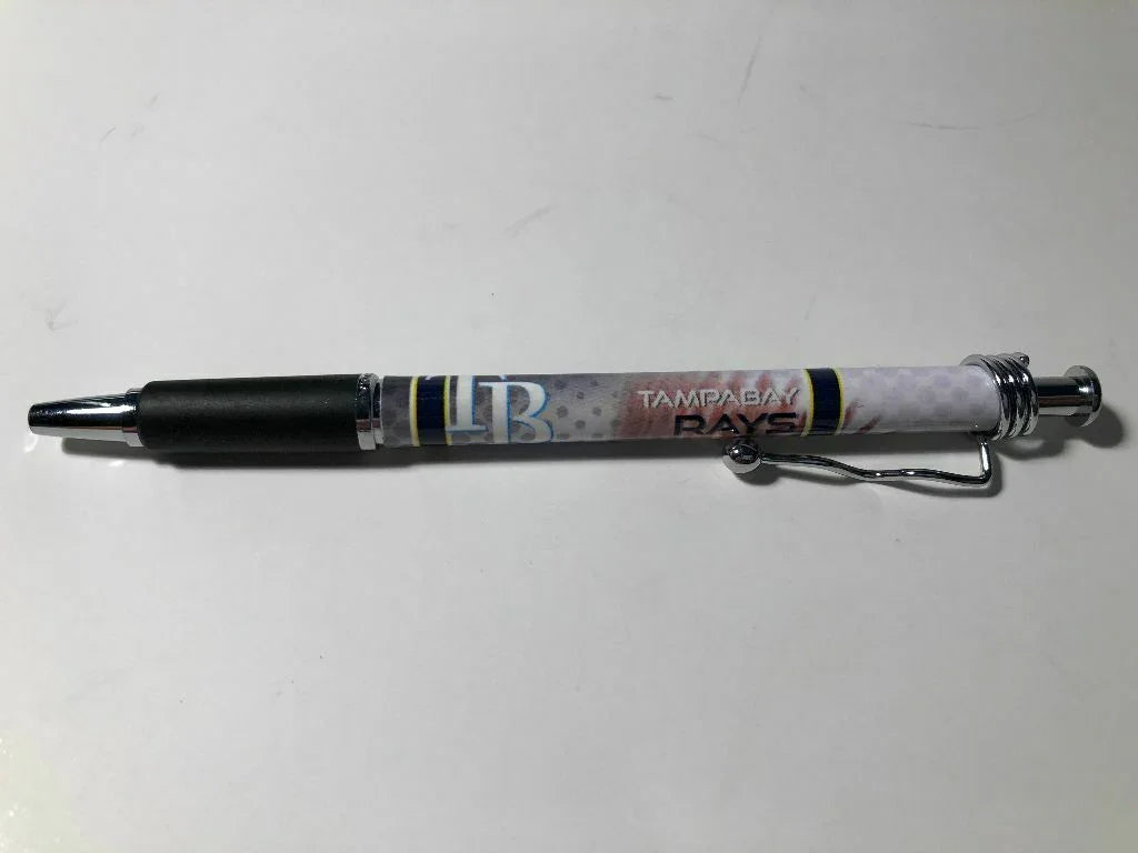 Officially Licensed MLB Ball Point Pen(4 pack) - Pick Your Team - FREE SHIPPING (Tampa Bay Rays)