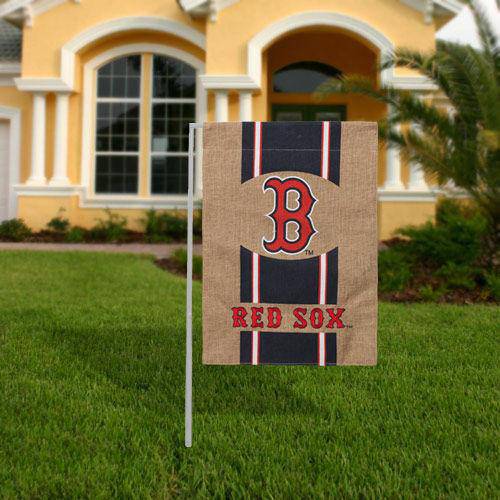 MLB Boston Red Sox Burlap Garden Flag 12.5" x 18" - 757 Sports Collectibles