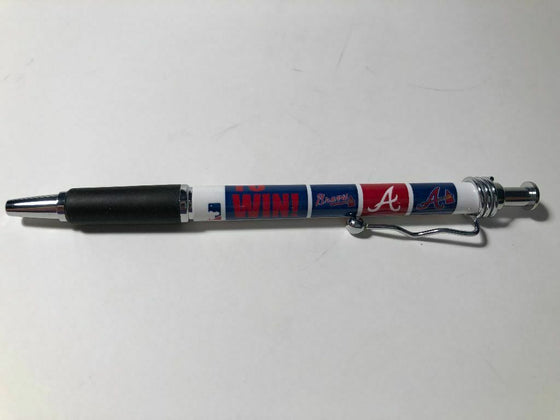 Officially Licensed MLB Ball Point Pen(4 pack) - Pick Your Team - FREE SHIPPING (Atlanta Braves)
