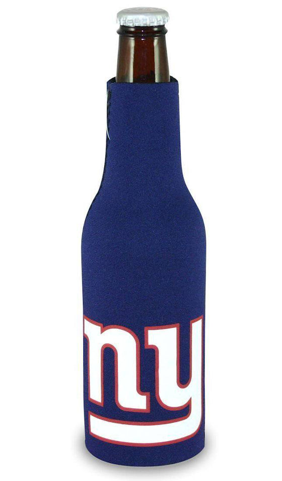NFL New York Giants Bottle Suit Koozie Holder Cooler - Navy - 757 Sports Collectibles