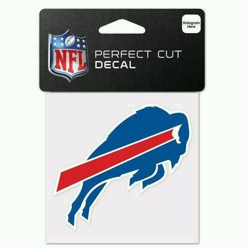 Buffalo Bills Perfect Cut 4x4 Diecut Decal - 757 Sports Collectibles