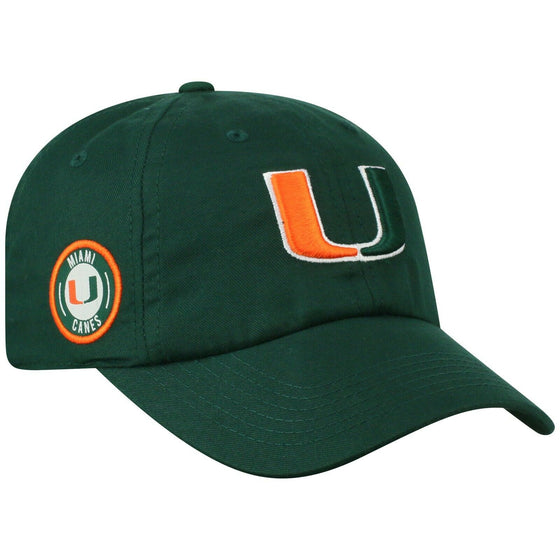 Miami Hurricanes Hat Cap Lightweight Moisture Wicking Golf Hat New Licensed - 757 Sports Collectibles