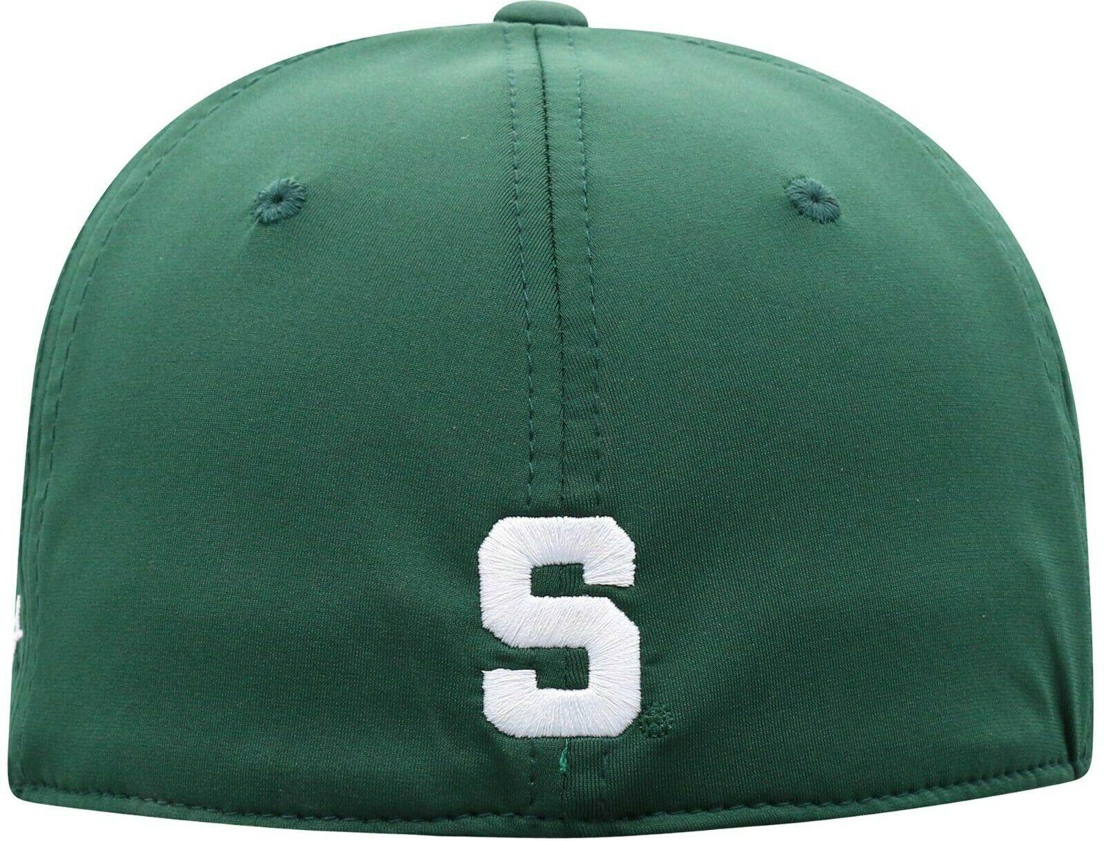 Michigan State Spartans Hat Cap Moisture Wicking Memory One Fit M/L NWT