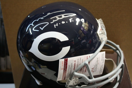 CHICAGO BEARS MIKE DITKA SIGNED F/S RIDDELL HELMET HOF 1988 JSA WITNESS SB XX - 757 Sports Collectibles