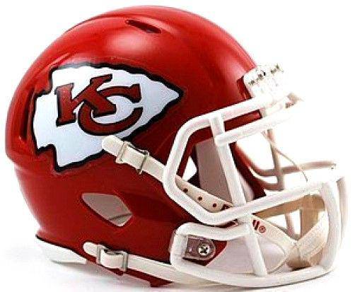 Kansas City Chiefs NFL Speed Mini Helmet - 757 Sports Collectibles