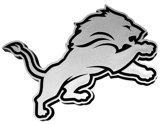 NFL Detroit Lions Chrome Automobile Car Emblem - 757 Sports Collectibles