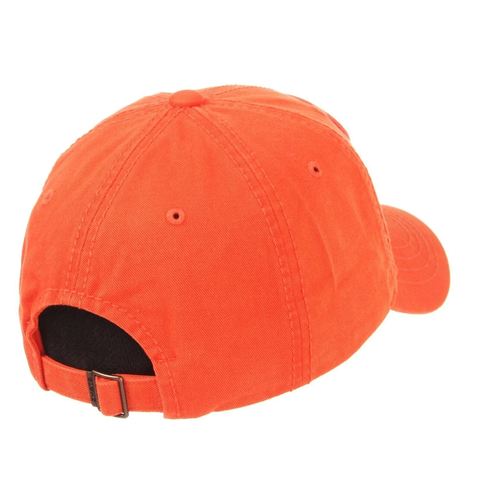 Clemson Tigers Hat Cap Washed Cotton Adjustable Strap With Buckle NWT
