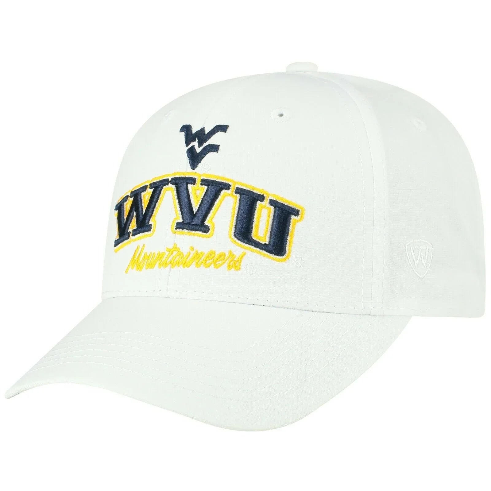 West Virginia Mountaineer Hat Cap Lightweight Moisture Wicking Golf Hat Snapback