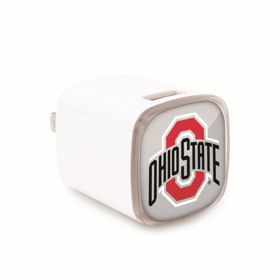 Ohio State Buckeyes Dual USB Wall Charger - 757 Sports Collectibles