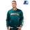 Philadelphia Eagles NFL Men's Starter O-LINE Button Up Satin Jacket - Green