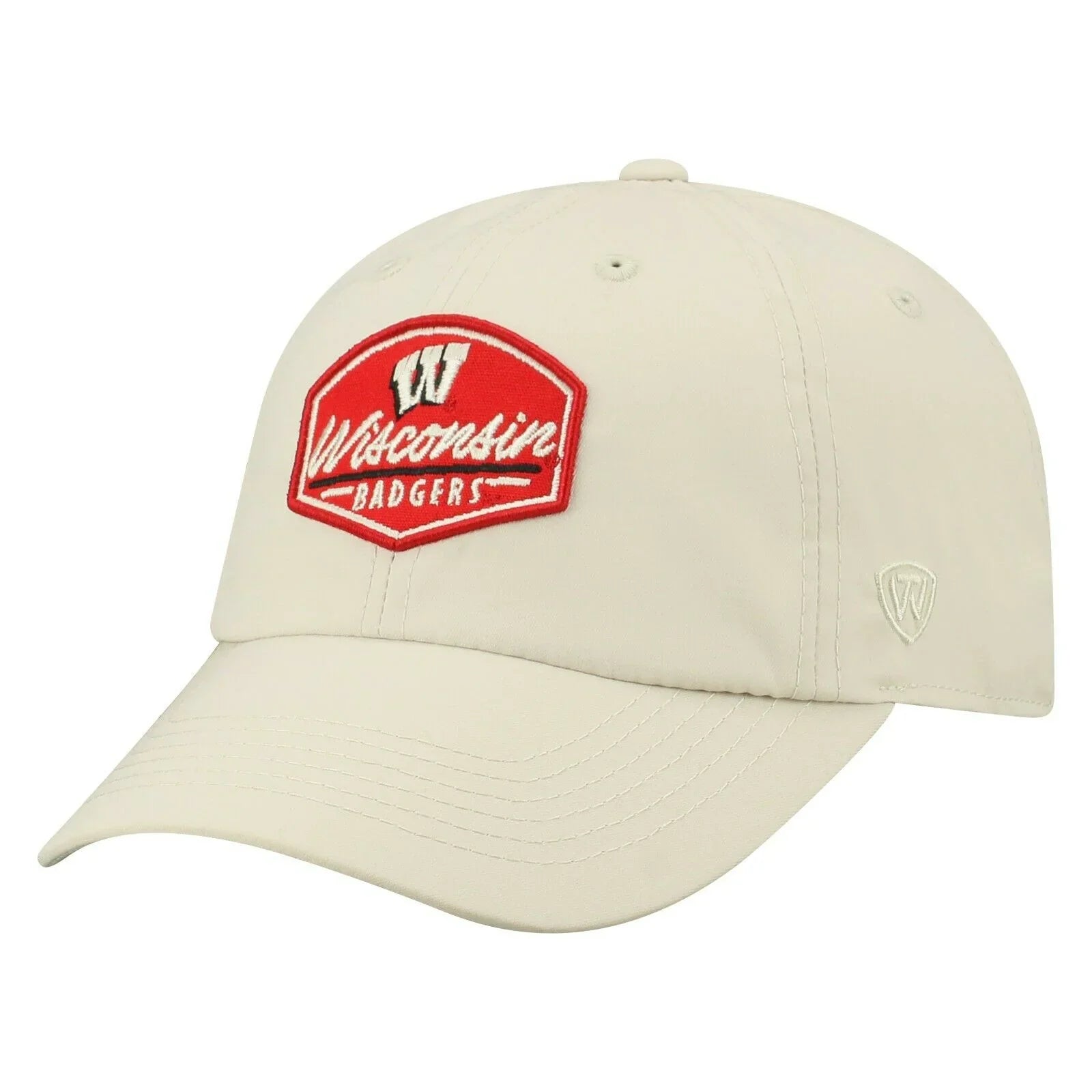 Wisconsin Badgers Hat Cap Lightweight Moisture Wicking Golf Hat Brand New