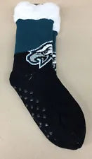 PHILADELPHIA EAGLES Footy Slipper Socks 