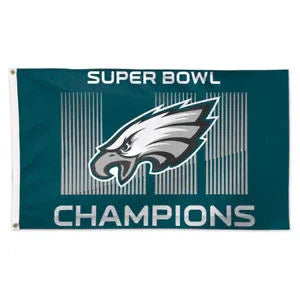 Philadelphia Eagles 2017 Super Bowl 52 LII Champions Flag