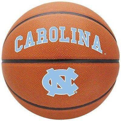 North Carolina Tarheels Triple Threat Full Size Basketball with Team Logo - 757 Sports Collectibles
