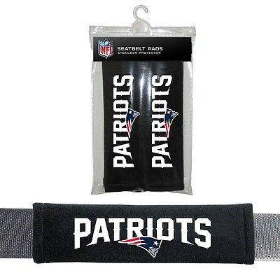 NFL New England Patriots Seat Belt Pad (Pack of 2) - 757 Sports Collectibles