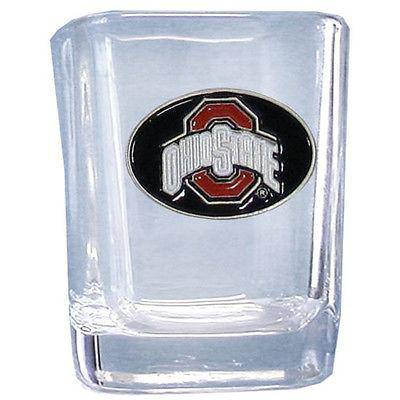 NCAA Ohio State Square 2 oz Shot Glass - 757 Sports Collectibles