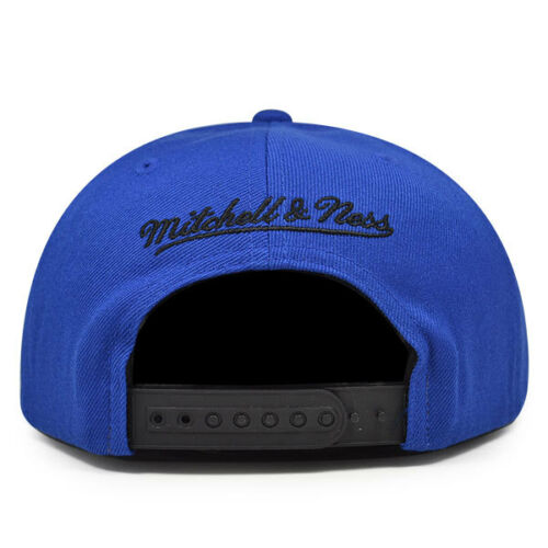 Golden State Warriors LASER CUT LEATHER Snapback Mitchell & Ness NBA Hat