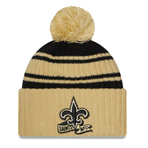 New Orleans Saints NFL 2022 Sideline Sport knit hat - 757 Sports Collectibles