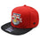 New York Red Bulls Solid MLS ICONIC Snapback Adjustable Hat - Red/Black