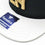 Los Angeles Galaxy Solid MLS ICONIC Snapback Adjustable Hat - Black/Gold/White