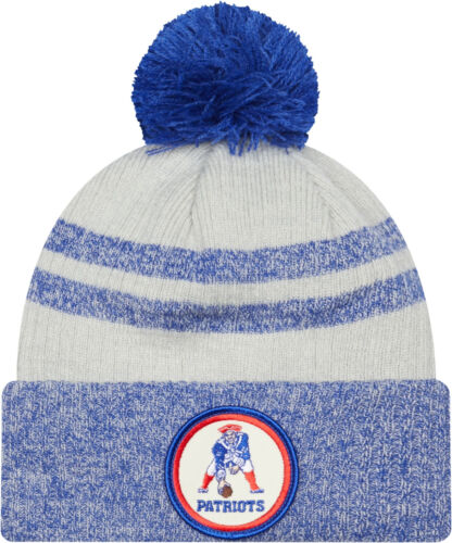 2022 New England Patriots New Era NFL Knit Hat Sideline Historic Stocking Cap - 757 Sports Collectibles