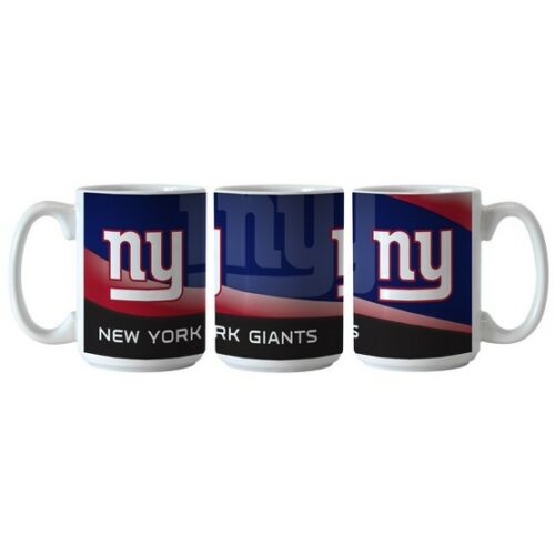 Boelter NFL Wave 15oz Ceramic Coffee Mug - PICK YOUR TEAM - FREE SHIP (New York Giants)