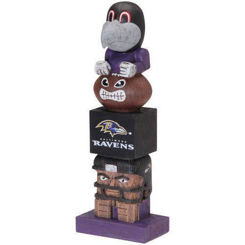 NFL Baltimore Ravens Tiki Totem Pole Mascot Figurine Statues - 757 Sports Collectibles