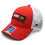 Chicago Blackhawks NHL Iconic Trucker Mesh Snapback Adjustable Hat - Red/Black