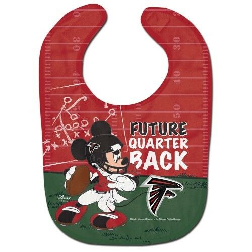 NFL Disney All Pro Baby Bib - PICK YOUR TEAM - FREE SHIPPING (Atlanta Falcons)