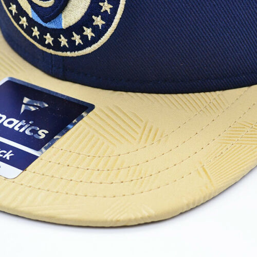 Philadelphia Union MLS Iconic Solid Snapback Adjustable Hat - Navy/Beige