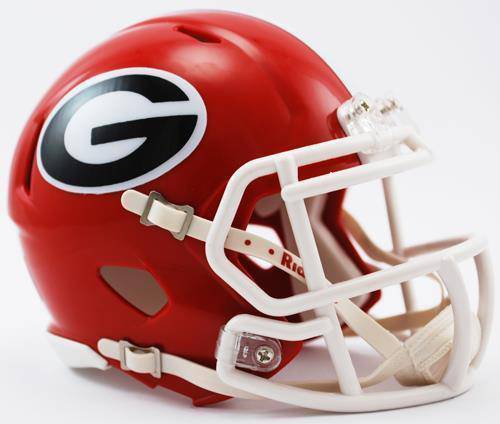 NCAA Georgia Bulldogs Replica Speed Mini Helmet - 757 Sports Collectibles