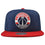 Washington Wizards FUSED SATIN Snapback Mitchell & Ness NBA Hat