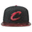 Cleveland Cavaliers TEAM STANDARD RADIATION Snapback Mitchell & Ness Hat- Black