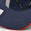 Washington Capitals NHL Iconic Solid Snapback Adjustable Hat - Navy/Red