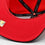 New York Red Bulls Solid MLS ICONIC Snapback Adjustable Hat - Red/Black