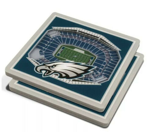 Philadelphia Eagles NFL - 3D Stadium Coasters